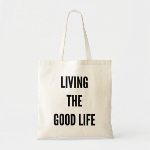 Christmas living the good life hanukkah tote bag