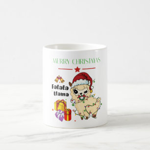Christmas Llama Coffee Mug