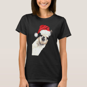 Christmas Llama Fa La Llama Cute For Women Kids T-Shirt