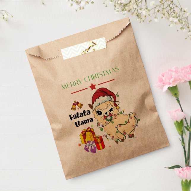 Christmas Llama Favour Bags (Sealed)