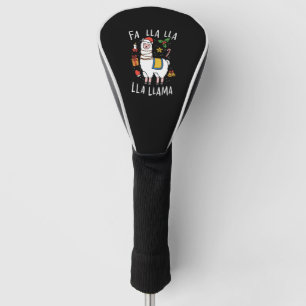 Christmas Llama    Golf Head Cover