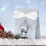 Christmas Llama Ornament Party Gift Favor Boxes<br><div class="desc">Love llamas and favor boxes? Merry Christmas from Santa Llama! Just add your short message to this festive snow scene.</div>