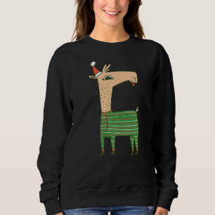 Christmas Llama Sweatshirt