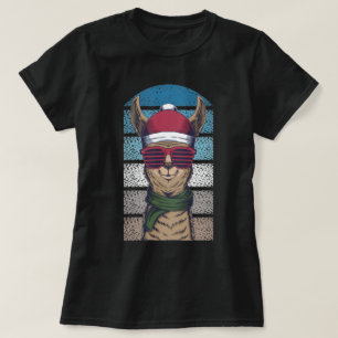 Christmas Llama T-Shirt