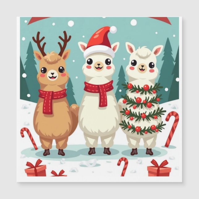 Christmas Llamas Parade  (Front)