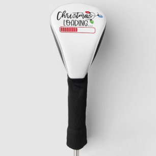 Christmas Loading Xmas Lights Golf Head Cover
