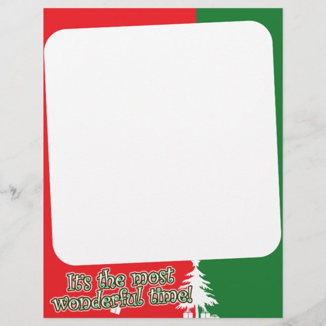 Christmas Logo Stationery (Front)