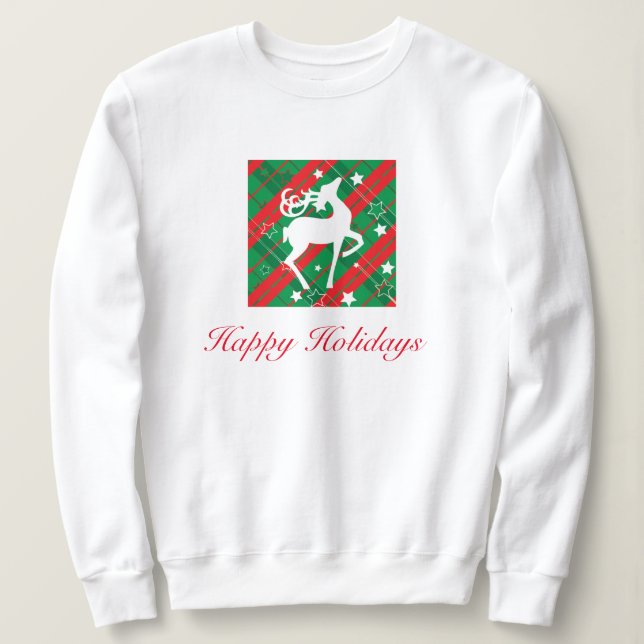 Christmas long sleeve sweatshirt (Design Front)