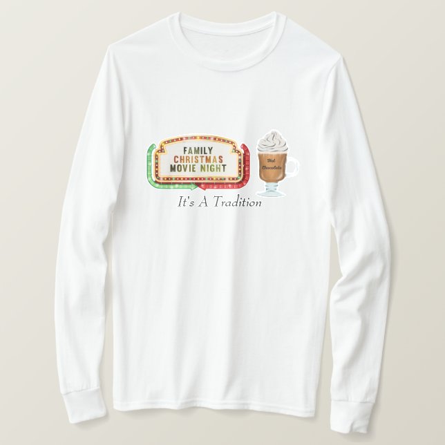 Christmas Long Sleeve T-Shirt (Design Front)