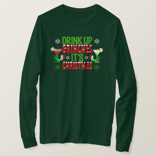 Christmas Long Sleeve T-Shirt (Design Front)