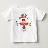 Christmas Longhorn Steer