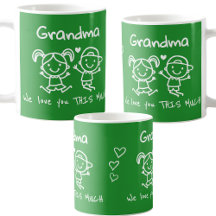 Christmas Love You Grandma Fun Graphic Gift