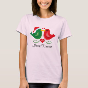 Christmas Lovebirds Personalised Shirt