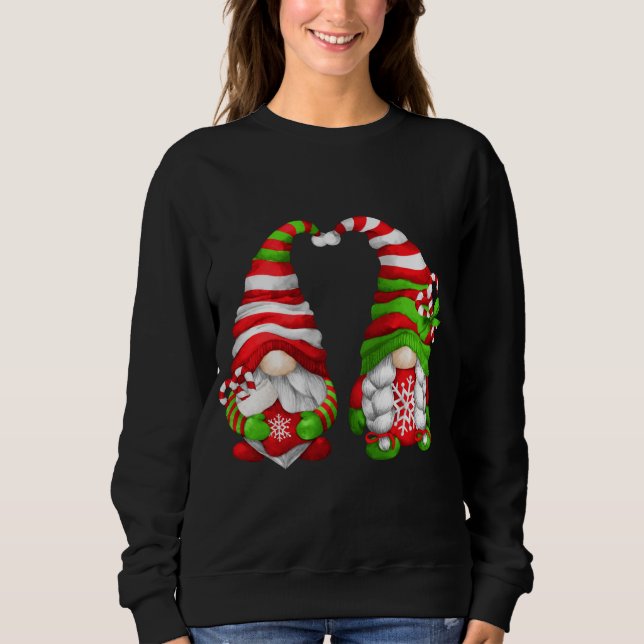 Christmas Lover For Gardener Couples - Cute Holida Sweatshirt (Front)
