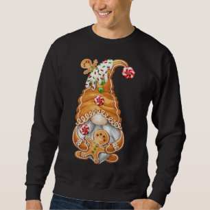 Christmas Lover Motif For Xmas - Cute Gingerbread Sweatshirt