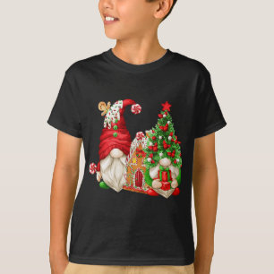 Christmas Lover With Gingerbread House Christmas T T-Shirt