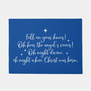 Christmas Lyrics Doormat
