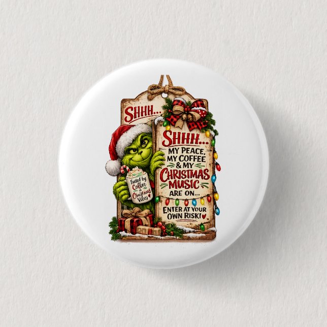 Christmas Magic 3 Cm Round Badge (Front)
