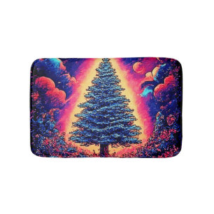 Christmas Magic Art Print Bath Mat