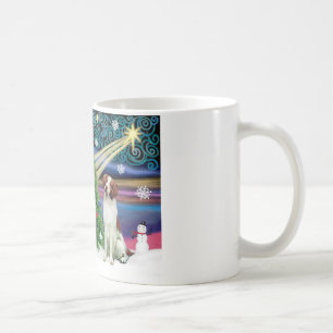 Christmas Magic Brittany Spaniel Coffee Mug