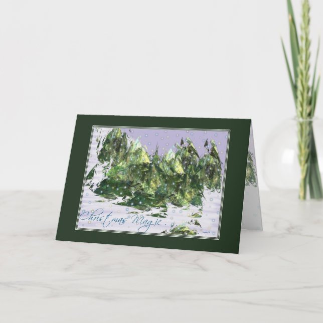 CHRISTMAS MAGIC HOLIDAY CARD (Front)