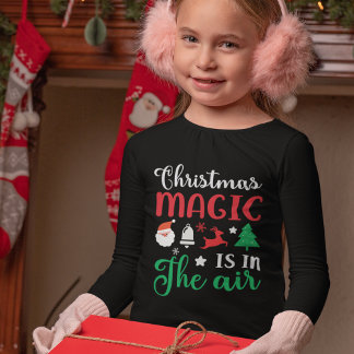 Christmas Magic Is in Air Kids’ Long Sleeve Shirt