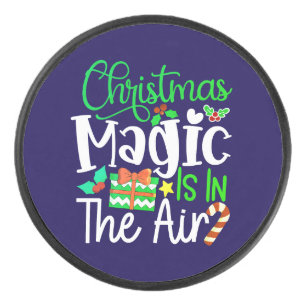 Christmas Magic is in The Air-67876 Hockey Puck