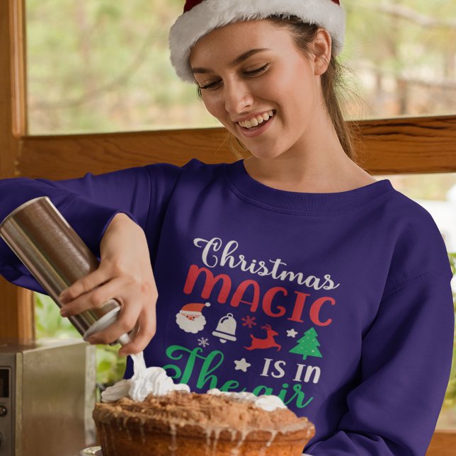 Christmas Magic Is in the Air Women’s Sweatshirt (Creator Uploaded)