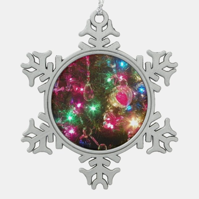 Christmas Magic Snowflake Ornament (Front)