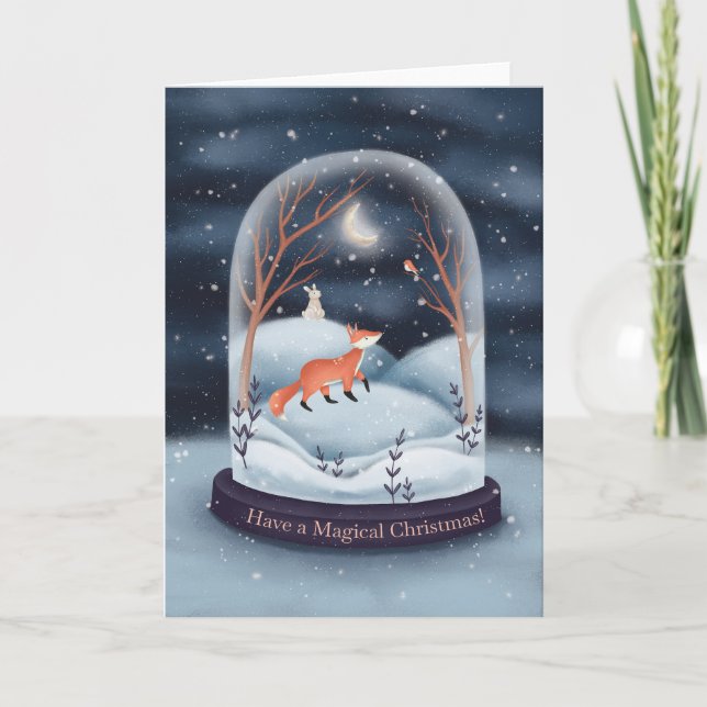Christmas Magical Winter Wonderland Card (Front)