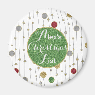 Christmas Magnet Ornaments and Stars