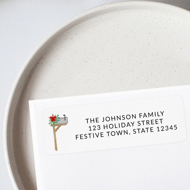 Christmas Mailbox Return Address (Creator Uploaded)