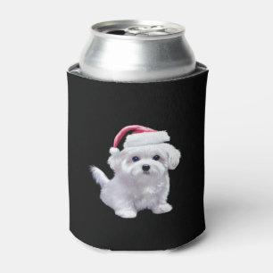 Christmas Maltese - Perfect For Animal Lovers Clas Can Cooler