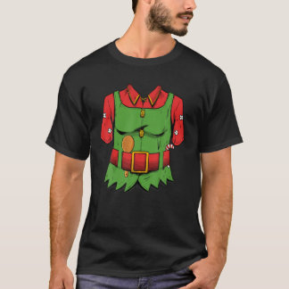 Christmas Mama Elf Mother Elves Mom Costume Coveri T-Shirt