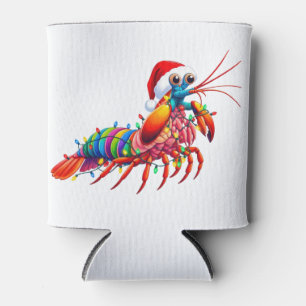  Christmas Mantis Shrimp Odontodactylus Colourful  Can Cooler