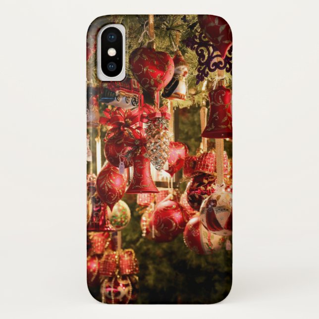 Christmas Market Case-Mate iPhone Case (Back)