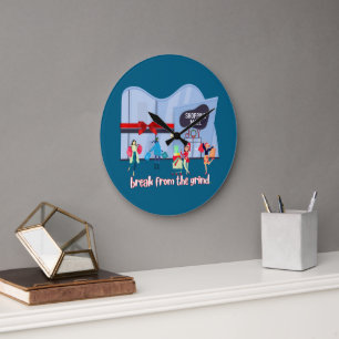 Christmas Market Clock