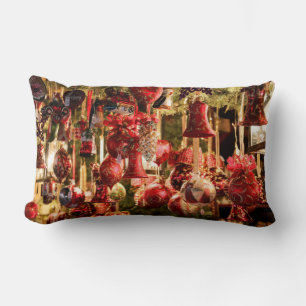 Christmas Market Lumbar Cushion