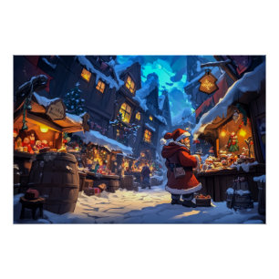 Christmas Market Poster