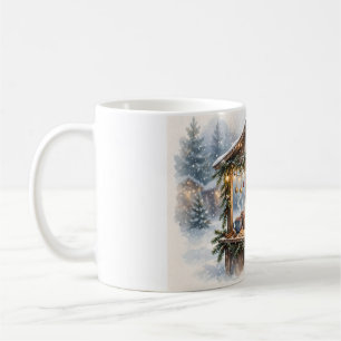 Christmas Market Stall Gift Watercolor Mulled Wine Coffee Mug