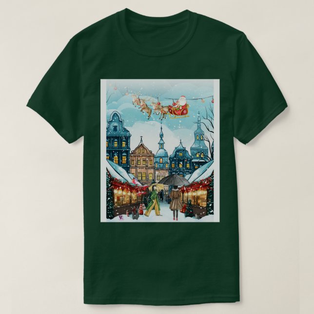Christmas market T-Shirt (Design Front)