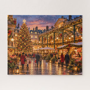 Christmas Market Wonderland Jigsaw Puzzle