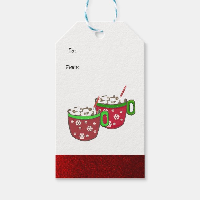 Christmas Marshmallow Delight Gift Tags (Front)