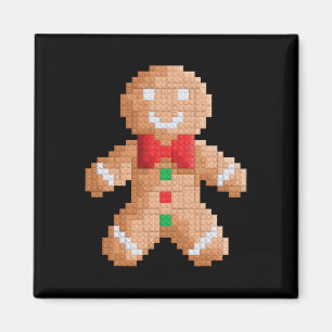 Christmas Master Builder Block Brick Building Ging Magnet