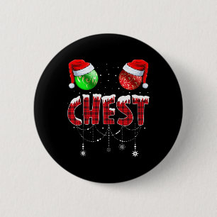 Christmas Matching Couple Family Chestnuts 1  6 Cm Round Badge