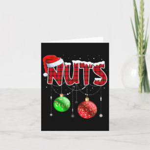 Christmas Matching Couple Family Chestnuts 2 Card