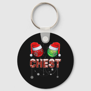 Christmas Matching Couple Family Chestnuts  Key Ring