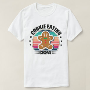 Christmas Matching Family Cookie Eating Crew T-Shirt