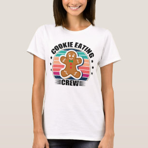 Christmas Matching Family Cookie Eating Crew T-Shirt