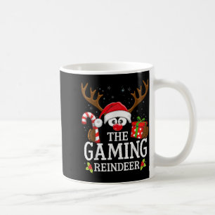 Christmas Matching The Gaming Reindeer Family Coffee Mug